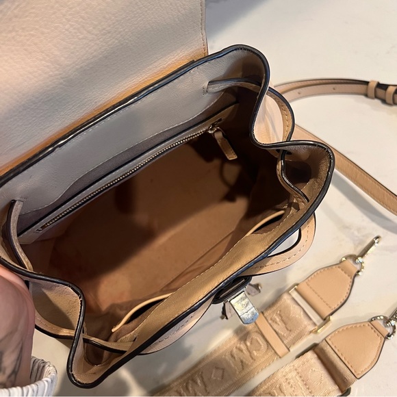 MCM Visetos Small Essential Backpack Beige - Picture 11 of 11